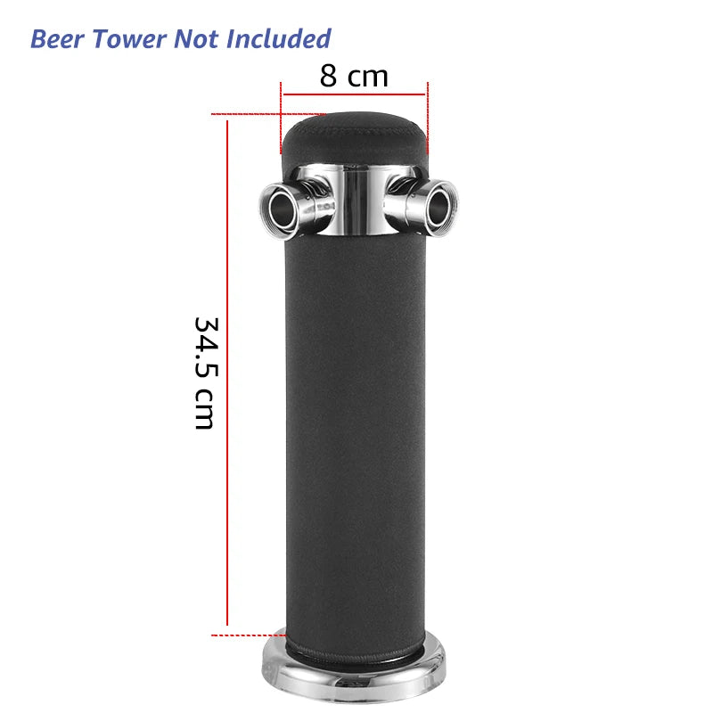Beer Tower Insulation Sleeve – Keep Every Pour Cold & Smooth