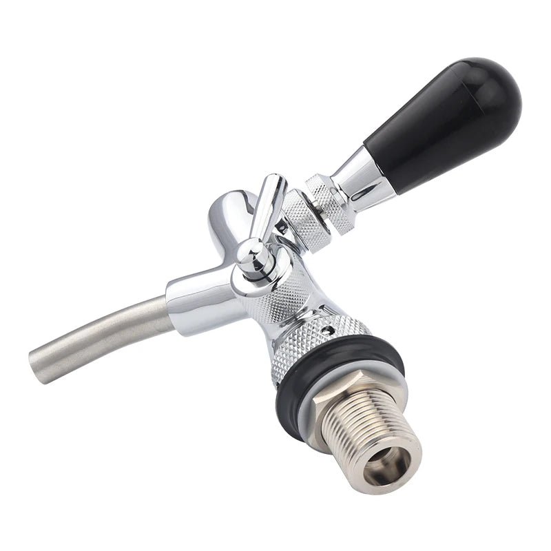 Beer tap faucet Adjustable Faucet with chrome plating Flow Control beer faucet Homebrew making tap - CleanOva