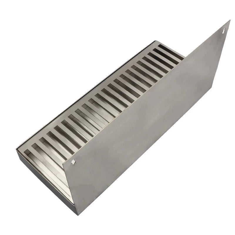 Stainless Steel Beer Drip Tray – Wall Mounted with Drain