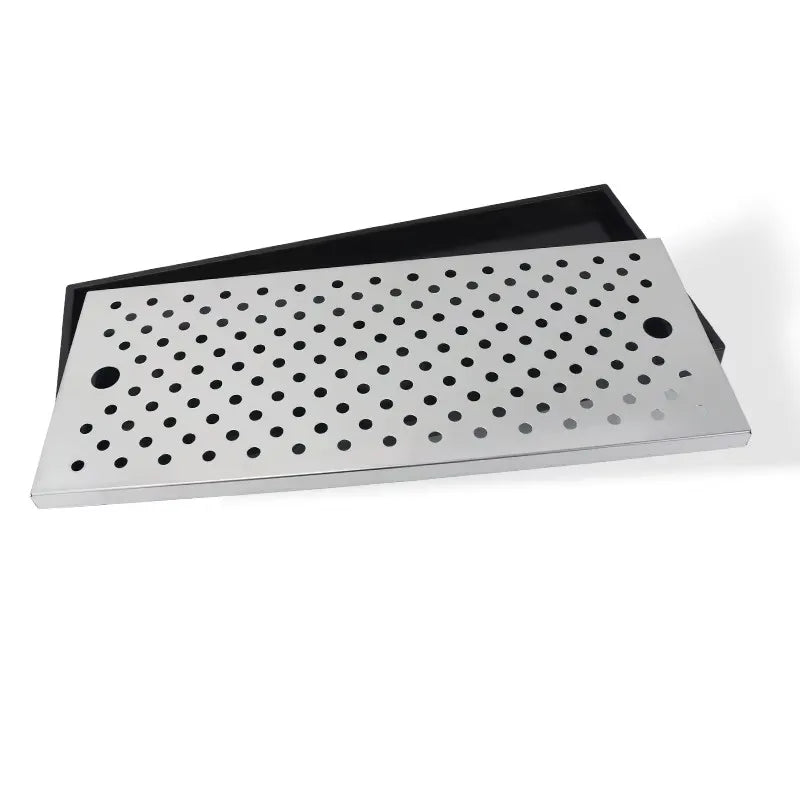 Homebrew Surface Mounted Beer Drip Tray,50cm Long Shape Kegerator Draft Tower Drip Tray for Beer Beverage No Drain Type Bar Tool - CleanOva