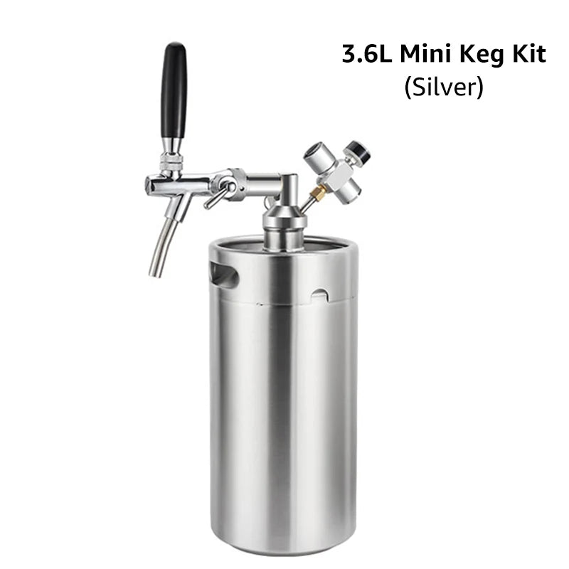 Premium Mini Keg Beer System – Home Draft Kit (3.6L / 5L) - CleanOva