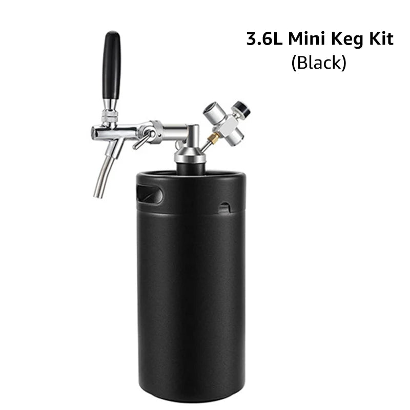 Premium Mini Keg Beer System – Home Draft Kit (3.6L / 5L) - CleanOva
