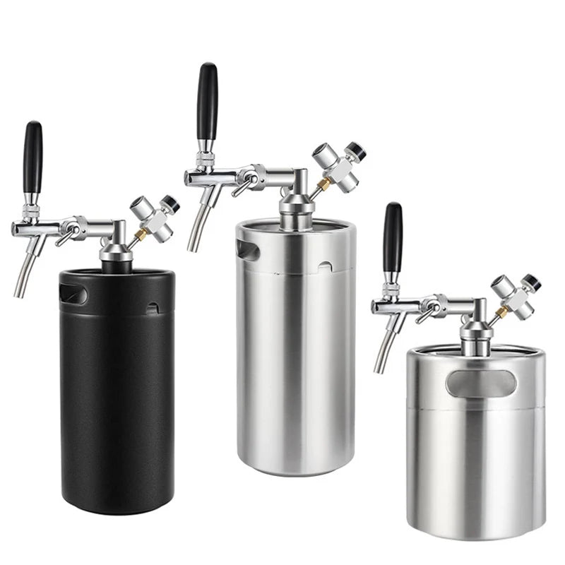 Premium Mini Keg Beer System – Home Draft Kit (3.6L / 5L) - CleanOva