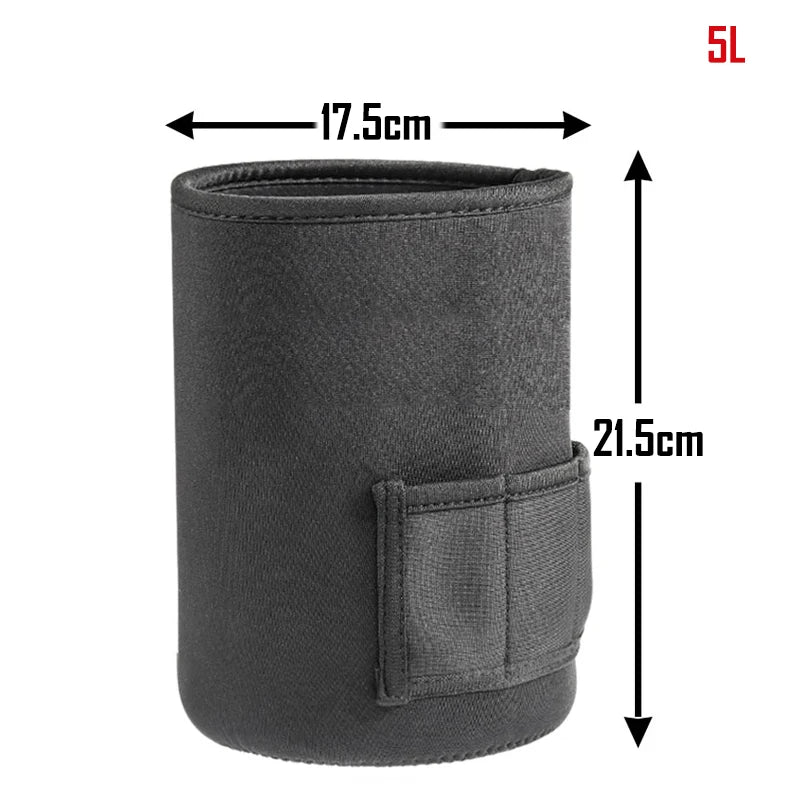 Premium Keg Cooler Jacket – Neoprene Insulated Cover with CO₂ Pocket