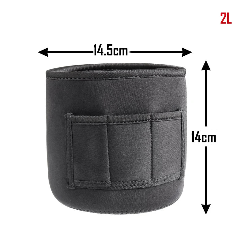 Premium Keg Cooler Jacket – Neoprene Insulated Cover with CO₂ Pocket